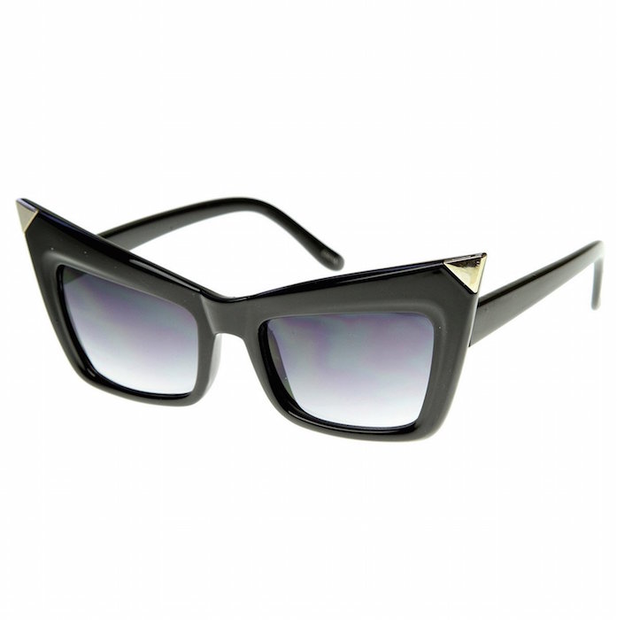 zeroUV - Super Cateye NYC Designer Inspired Fashion Cat Eye Sharp High-Pointed Sunglasses